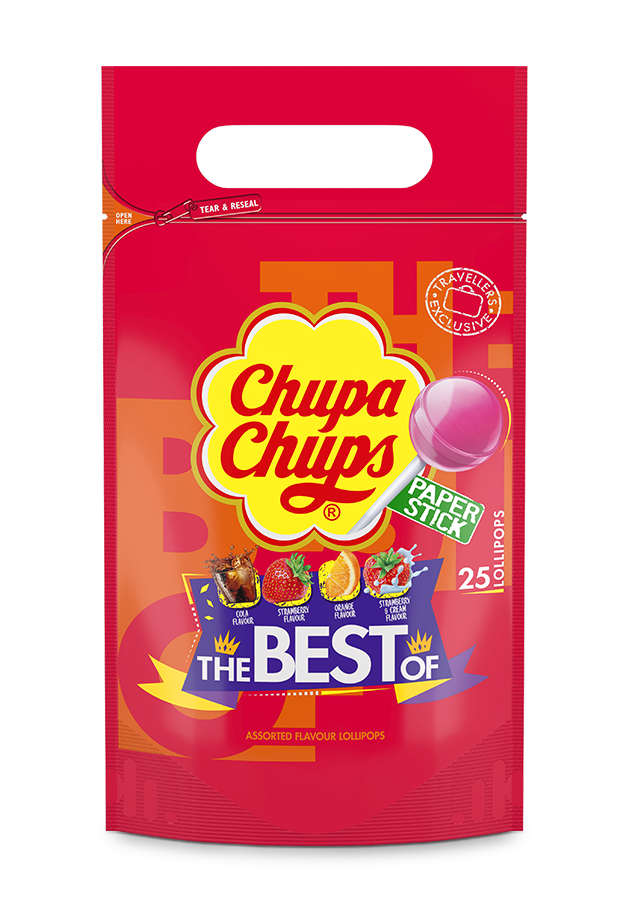 Chupa Chups Pouch Bag Best Of | 300 g