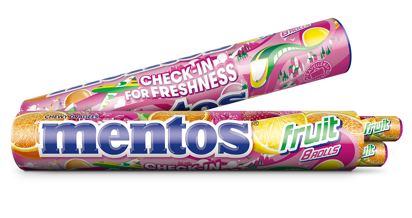 Mentos Jumboroll Fruit | 296 g