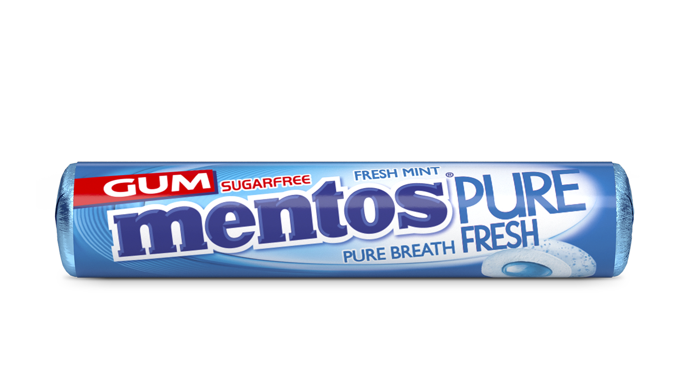 Mentos Gum Fresh Mint | 16 g