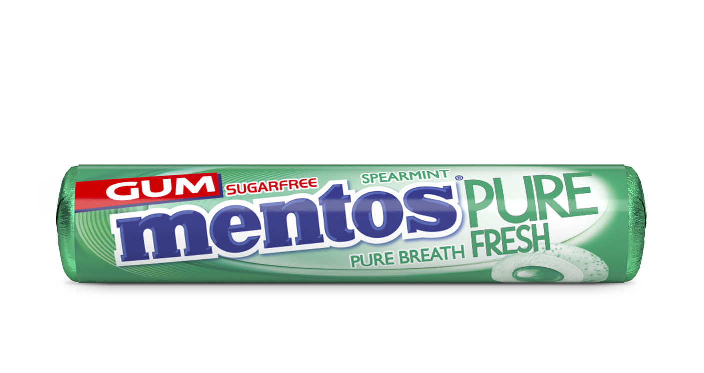 Mentos Gum Pure Fresh Spearmint | 16 g