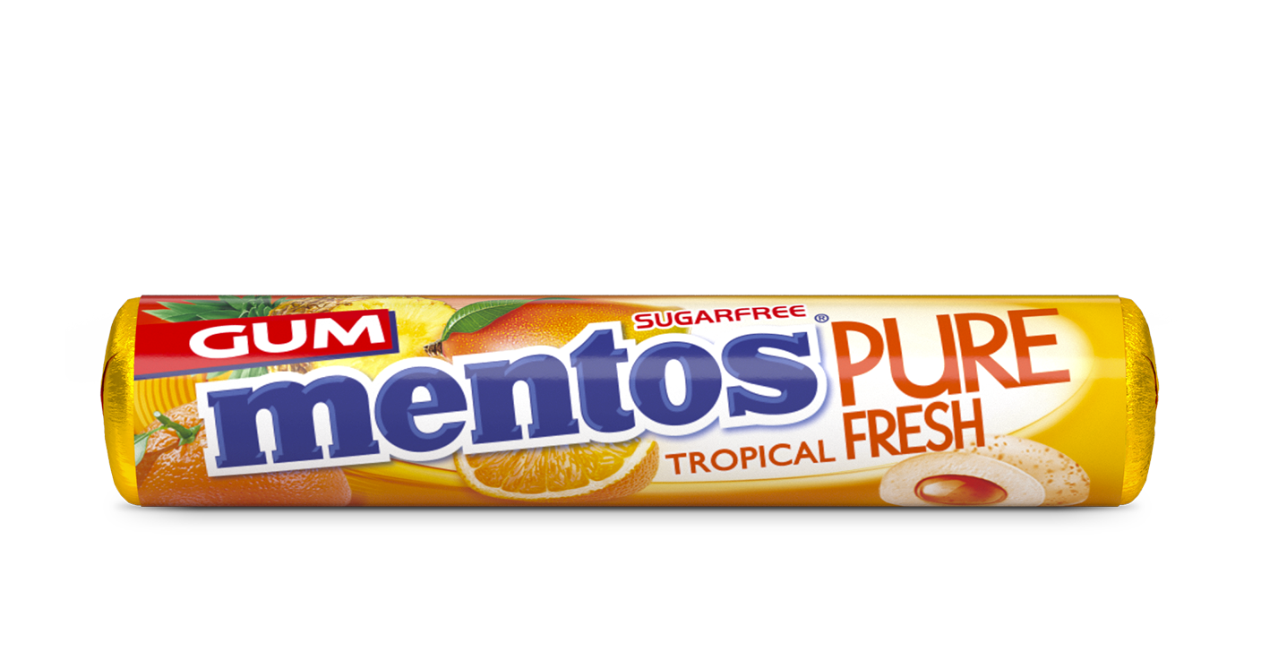 Mentos Gum Tropical | 16 g