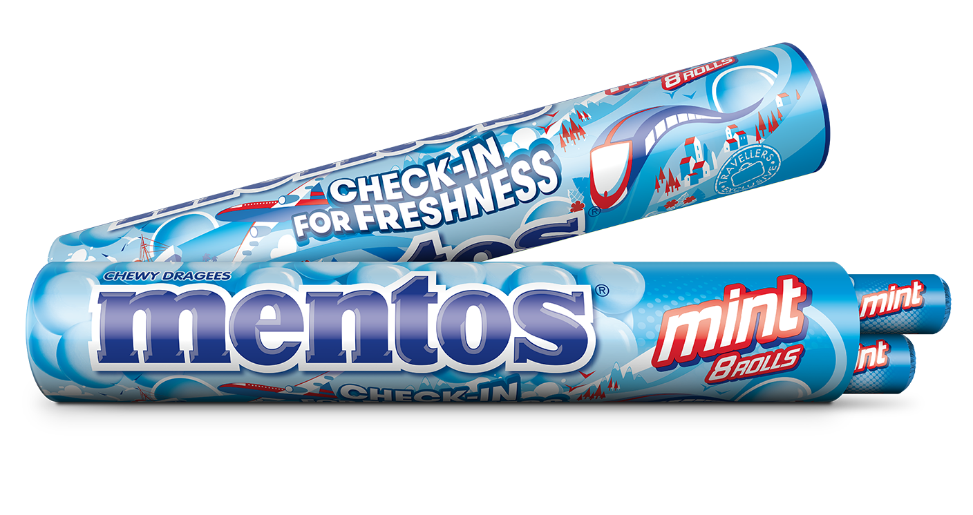 Mentos Jumboroll Mint | 296 g